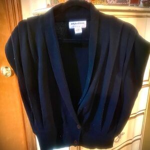 Vintage 80’s- Objectives- Black Sweater Vest